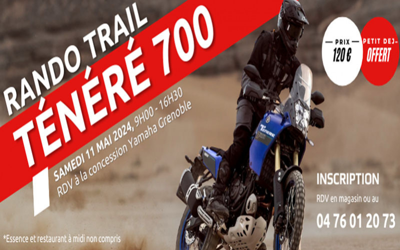 Rando Trail en Tenere 700 : Rejoignez une journée d’aventure le 11 mai 2024