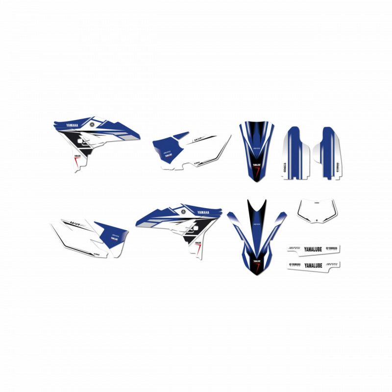 YAMAHA Kit stickers pour WR450F - 1DXF42400000 YAMAHA Kit stickers pour WR450F - 1DXF42400000