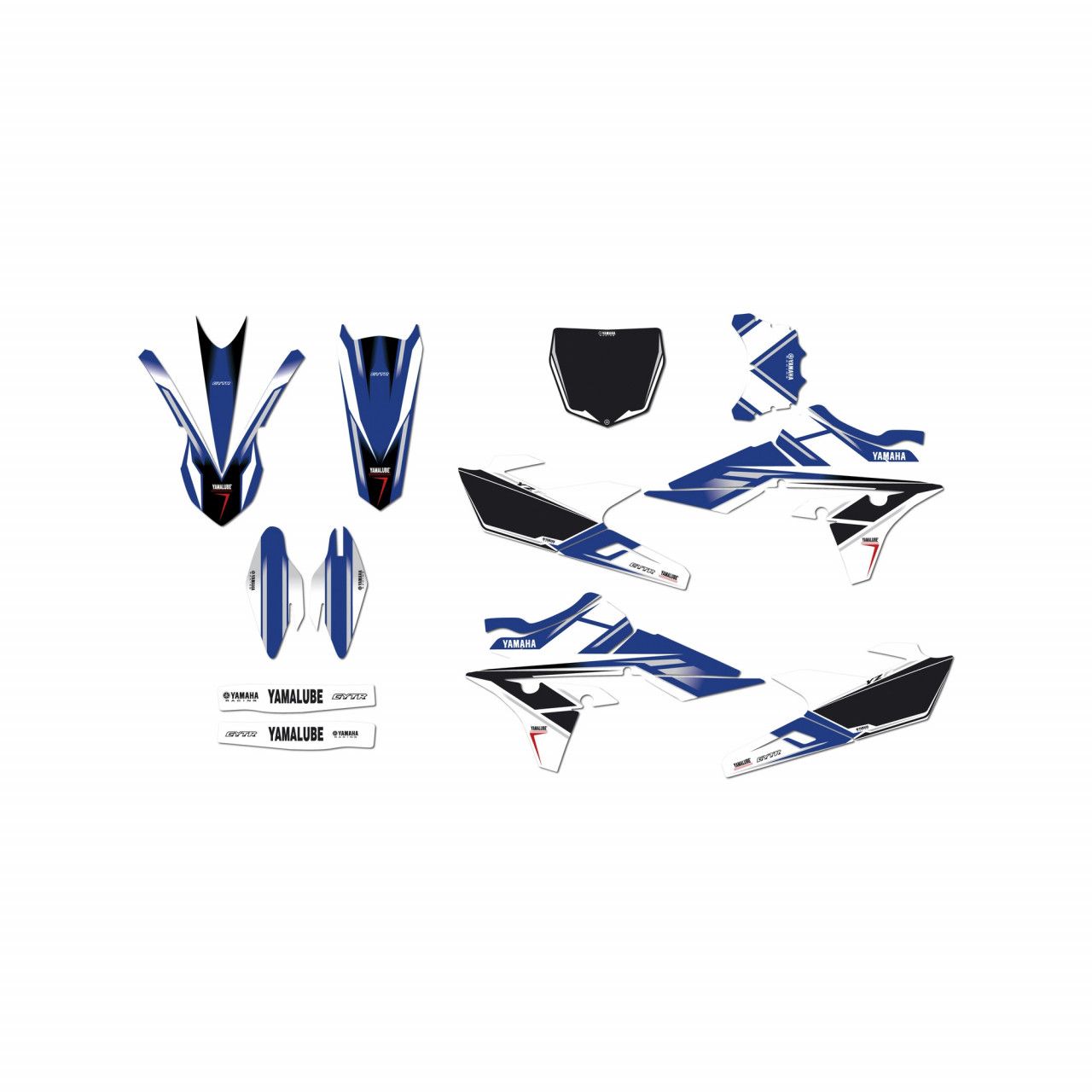 YAMAHA Kit stickers WR et YZ - 1SMF42400000