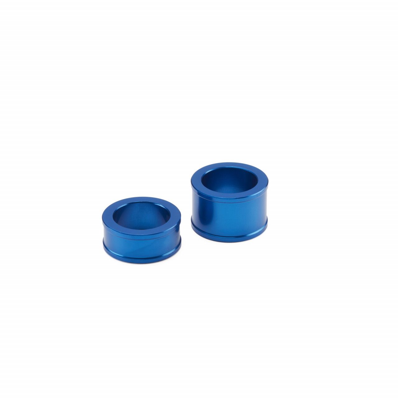 YAMAHA Entretoises bleues pour roue avant - Axe 20 mm YZ - 1SRF20520BL0