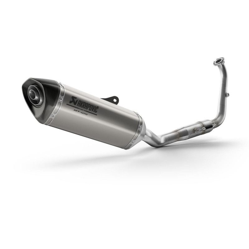 AKRAPOVIC Ligne d'échappement titane pour MT-125 - 907983270400 AKRAPOVIC Ligne d'échappement titane pour MT-125 - 907983270400