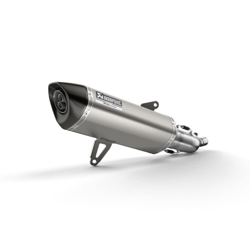 AKRAPOVIC Silencieux Slip-on Akrapovič en titane pour Tricity 300 - 907983320400