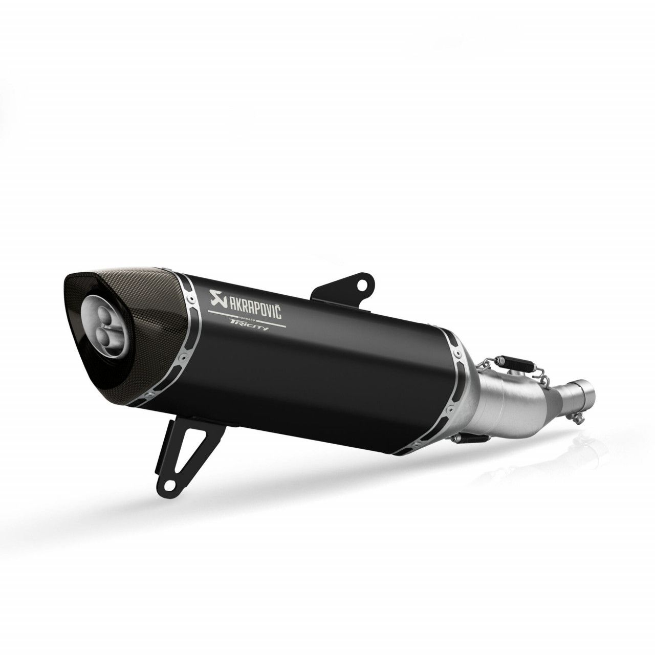 AKRAPOVIC Silencieux Slip-on Akrapovič noir pour Tricity 300 - 907983320100