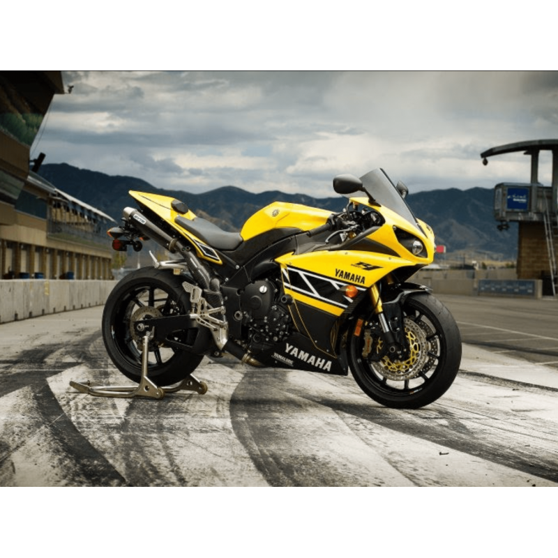 YAMAHA Carénage supérieur YZF-R1 Jaune