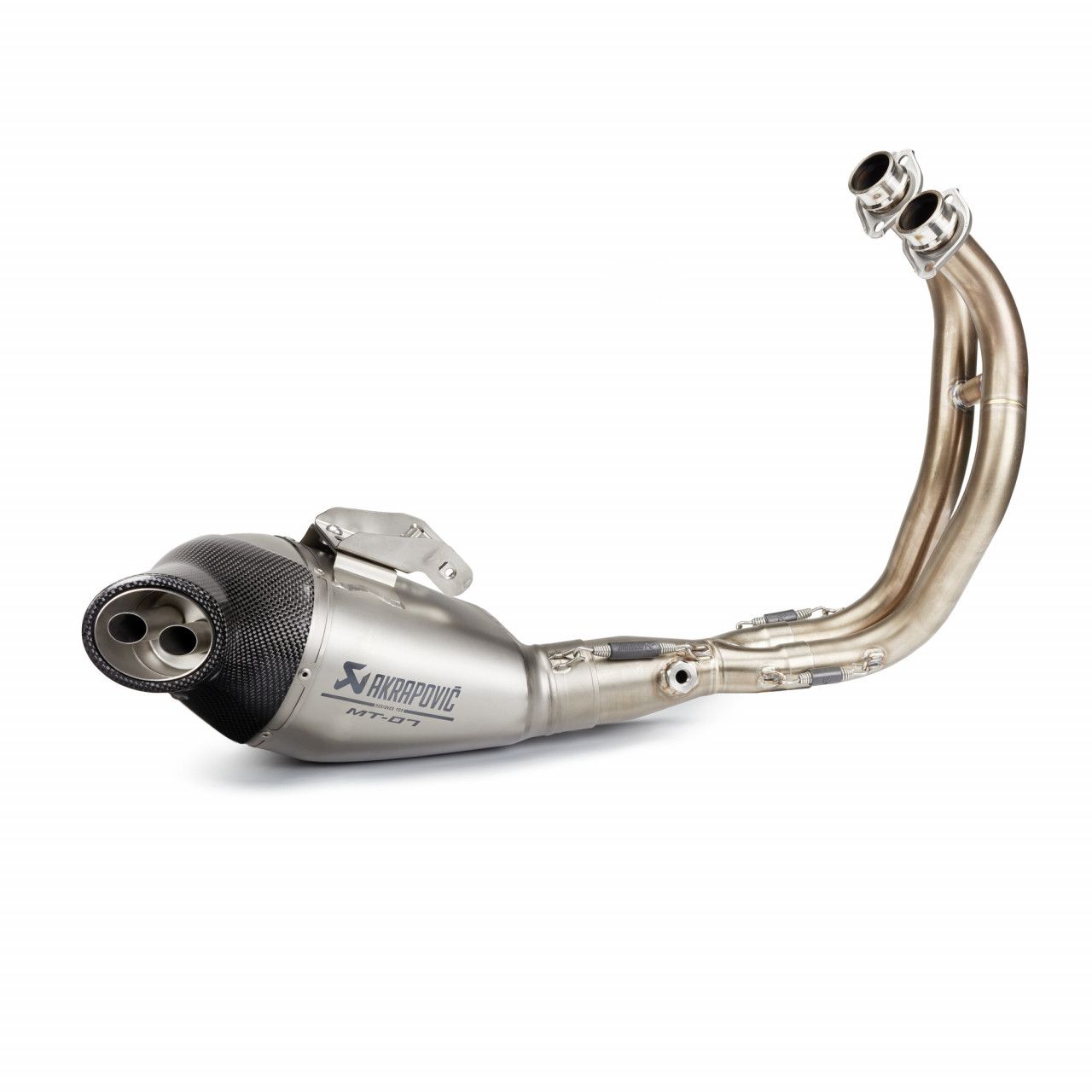 AKRAPOVIC Ligne d'échappement avec silencieux en titane MT-07 - 907983260200