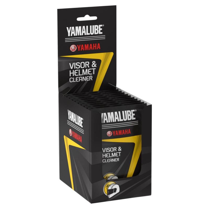 YAMALUBE Lingettes nettoyantes pour visières et casques Yamalube