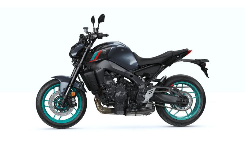 YAMAHA MT-09 2022 850 cm3, moto roadster, 3 700 km, Noir