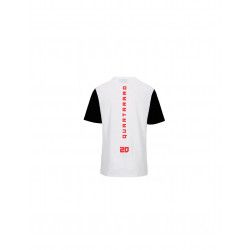 Quartararo T-SHIRT HOMME FABIO QUARTARARO CYBER 20 BLANC