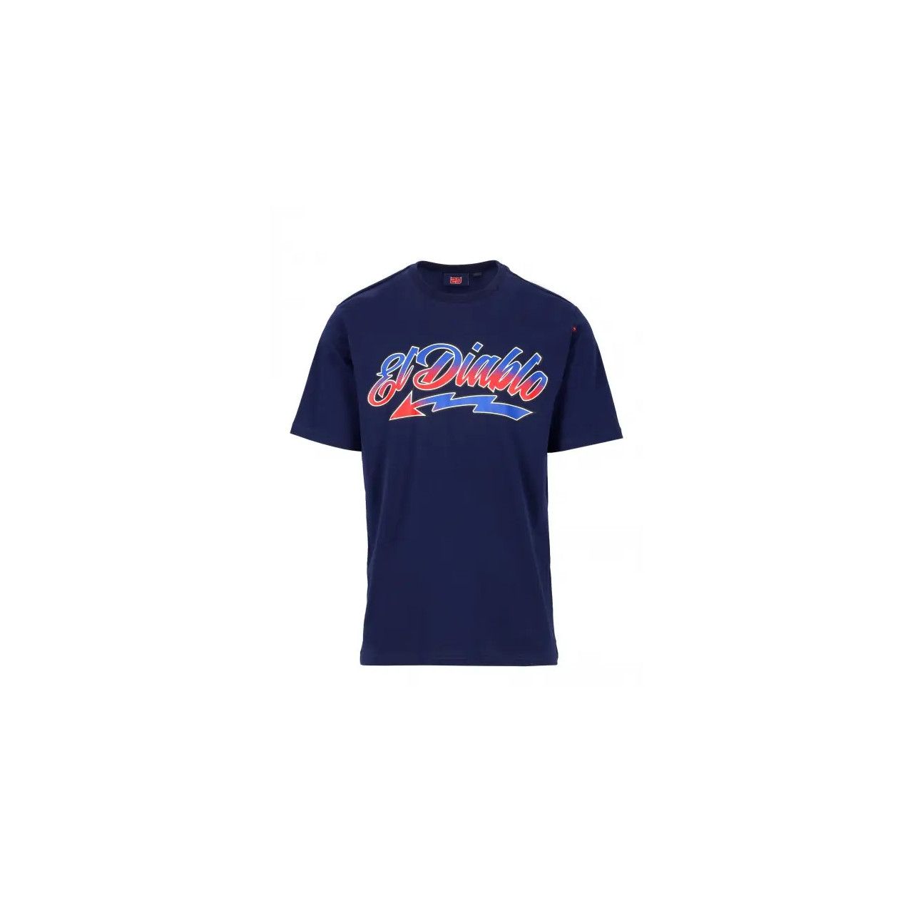 Quartararo T-shirt homme officiel "El Diablo" FQ20 bleu 2022