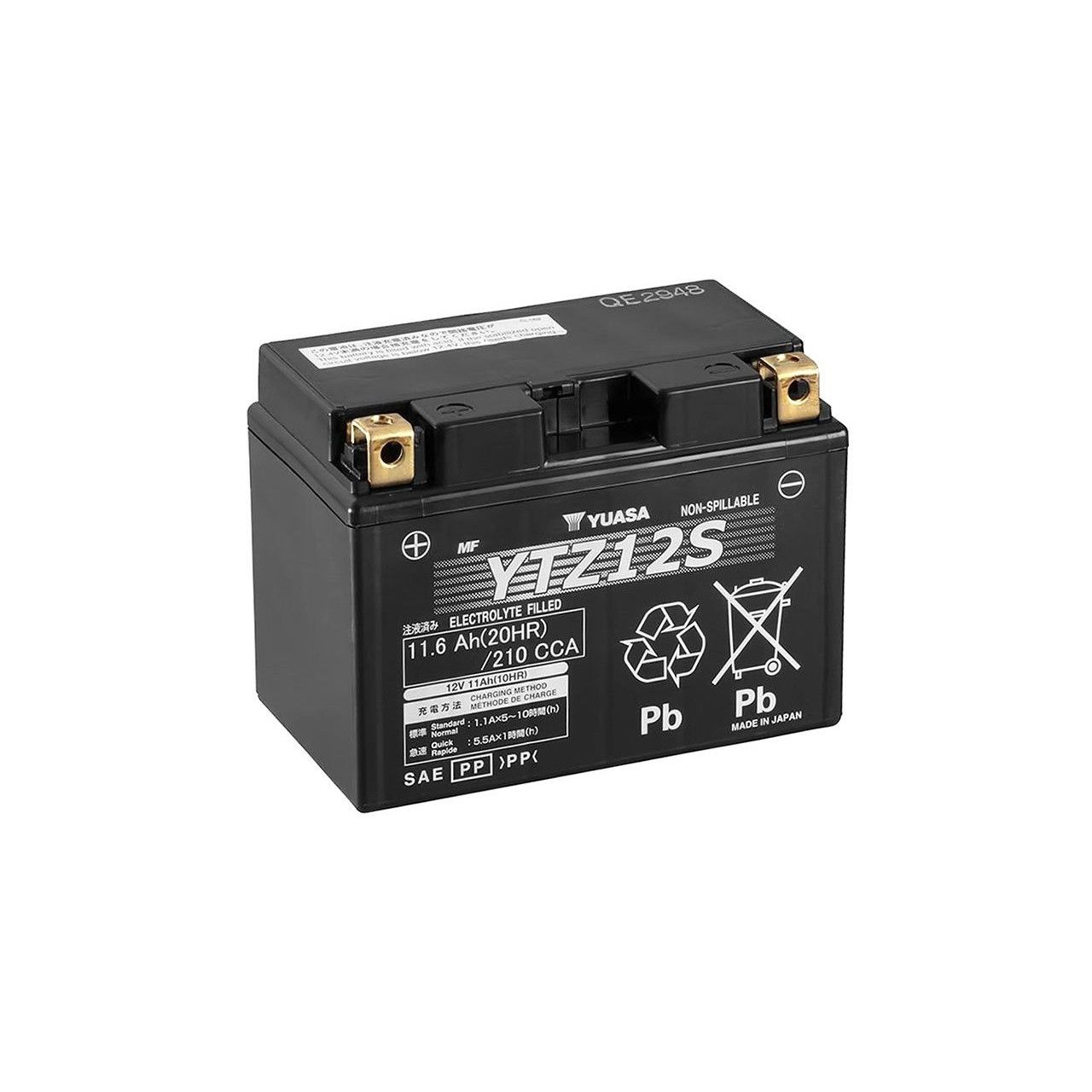 YAMAHA Batterie YTZ12S 23P821000000