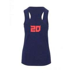 Quartararo Débardeur femme officiel FQ20 bleu El Diablo