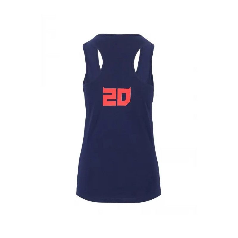 Quartararo Débardeur femme officiel FQ20 bleu El Diablo