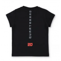 Quartararo T-SHIRT ENFANT FABIO QUARTARARO CYBER 20 NOIR