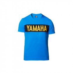 YAMAHA T-shirt homme bleu Faster Sons