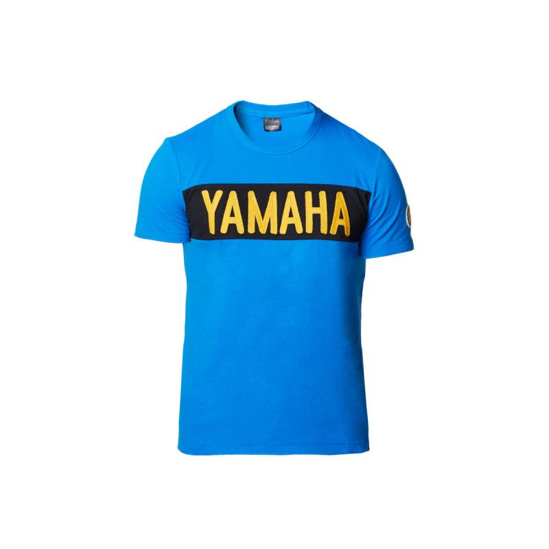 YAMAHA T-shirt homme bleu Faster Sons