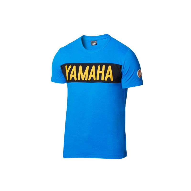 YAMAHA T-shirt homme bleu Faster Sons