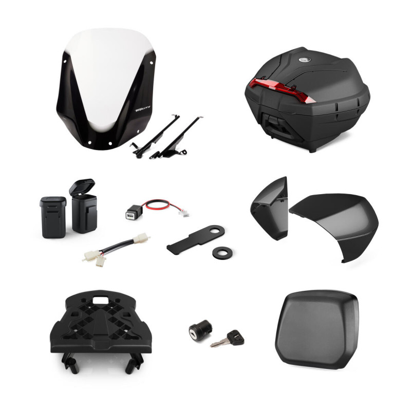 YAMAHA Pack Urban 34L pour Tricity 125 2023/2024 - BCSFVUP00000