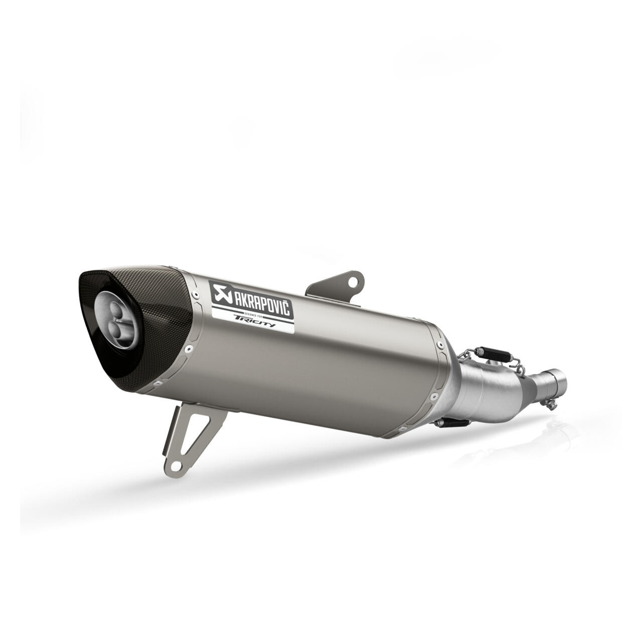 AKRAPOVIC Silencieux Slip-on Akrapovič noir pour Tricity 300 - 907983320200