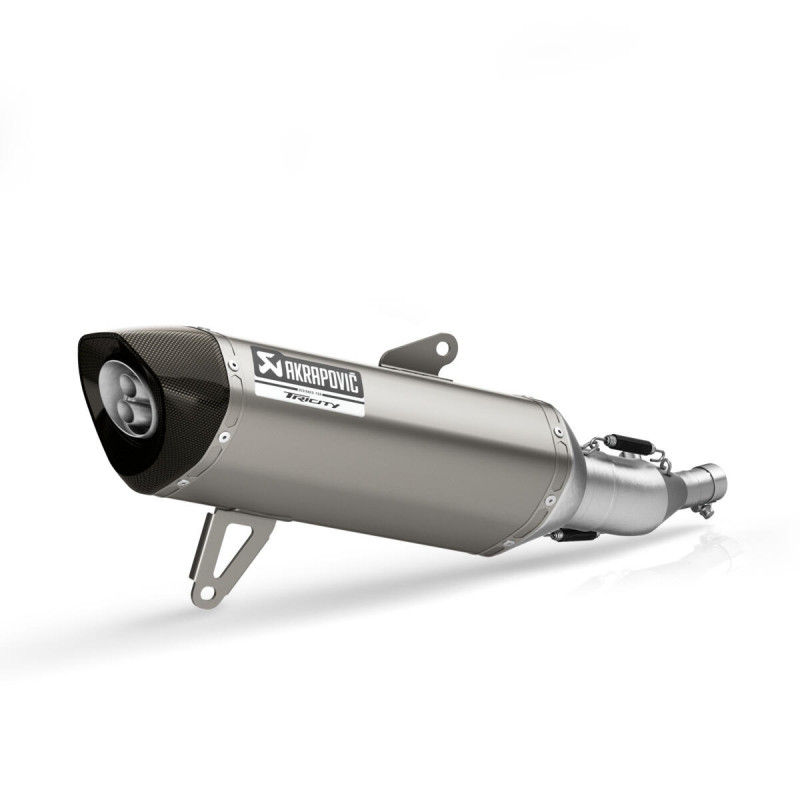 AKRAPOVIC Silencieux Slip-on Akrapovič noir pour Tricity 300 - 907983320200