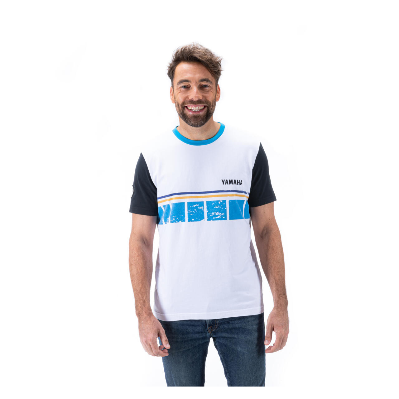 YAMAHA T-shirt blanc homme FasterSons