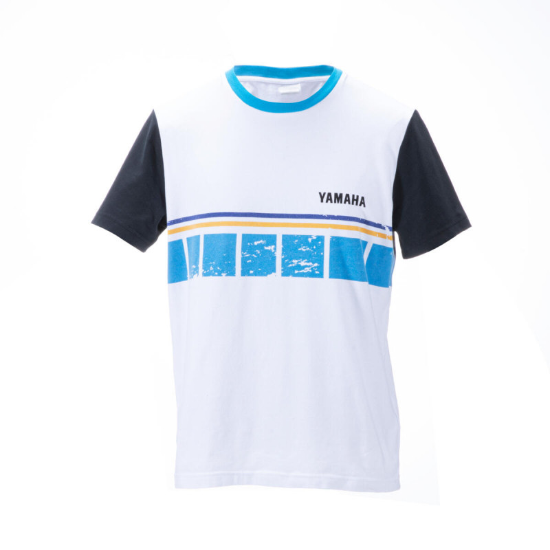 YAMAHA T-shirt blanc homme FasterSons
