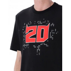 Quartararo T-shirt Homme Fabio Quartararo Noir FQ20