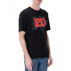 Quartararo T-shirt Homme Fabio Quartararo Noir FQ20
