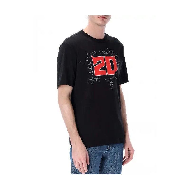 Quartararo T-shirt Homme Fabio Quartararo Noir FQ20