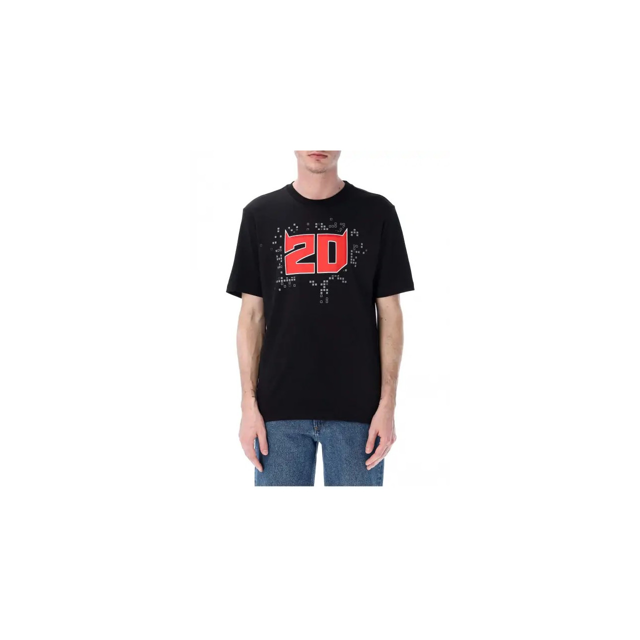 Quartararo T-shirt Homme Fabio Quartararo Noir FQ20
