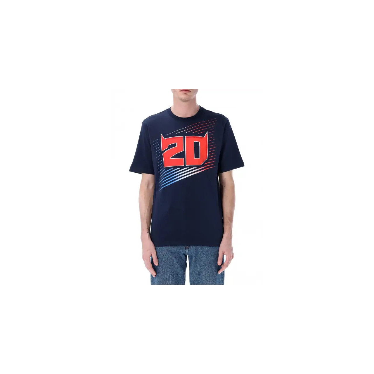 Quartararo T-shirt Homme Fabio Quartararo Bleu FQ20 2023