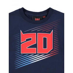 Quartararo T-shirt enfant Fabio Quartararo Bleu FQ20