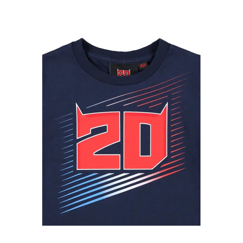 Quartararo T-shirt enfant Fabio Quartararo Bleu FQ20
