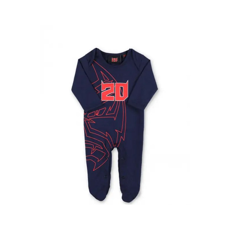 Quartararo Pyjama bébé Fabio Quartararo Bleu Quartararo Pyjama bébé Fabio Quartararo Bleu