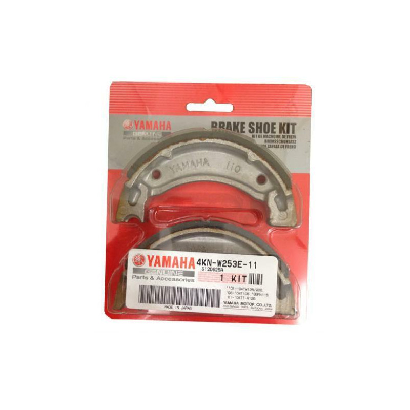 YAMAHA Mâchoires de frein arrière 4KNW253E1100 TT-R 125 YAMAHA Mâchoires de frein arrière 4KNW253E1100 TT-R 125