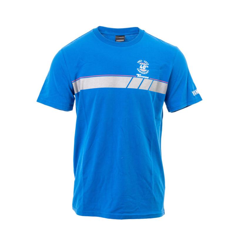 YAMAHA T-Shirt Homme Ténéré 40th Anniversary Bleu YAMAHA T-Shirt Homme Ténéré 40th Anniversary Bleu