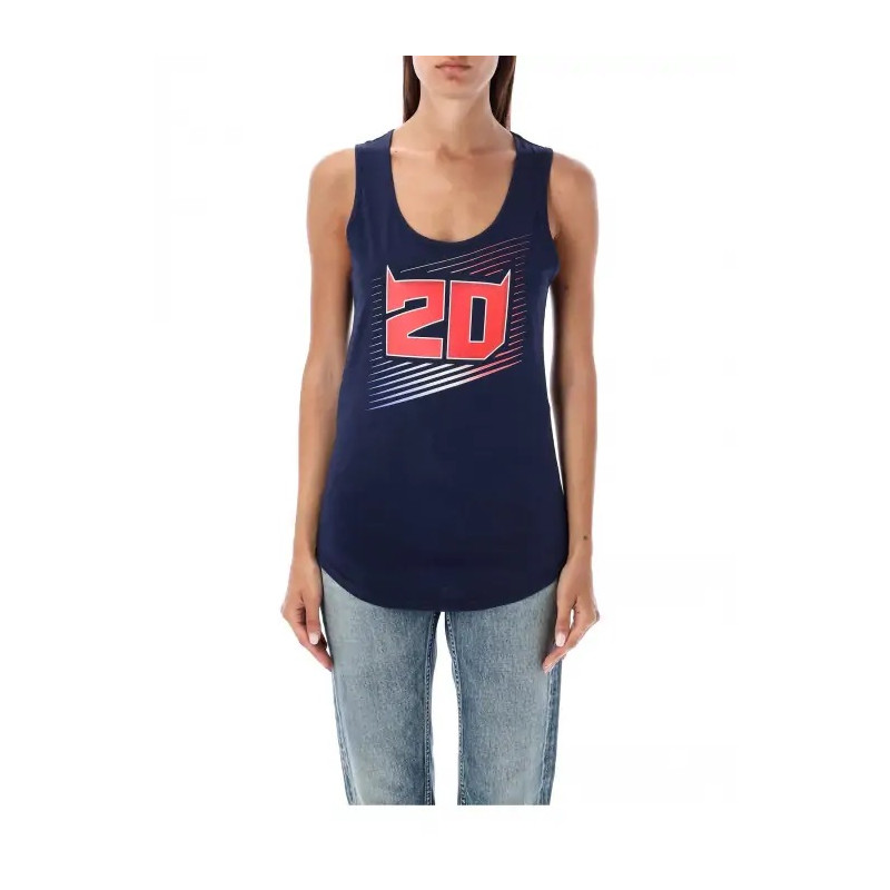 Quartararo Débardeur femme Fabio Quartararo 20 Stripes Quartararo Débardeur femme Fabio Quartararo 20 Stripes