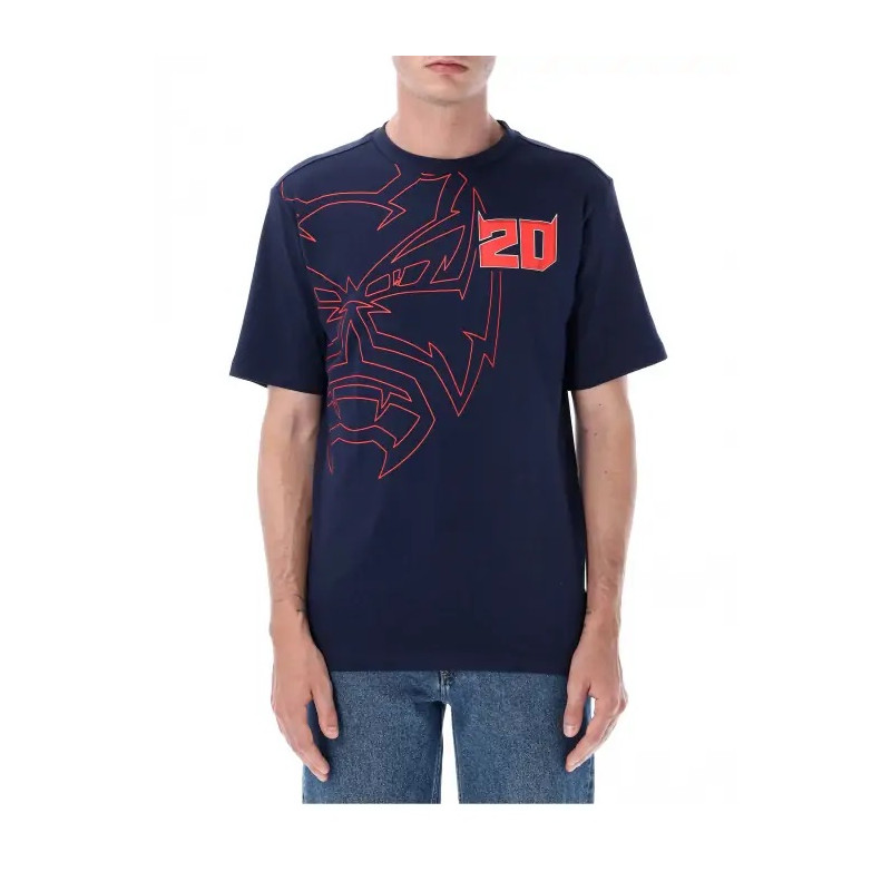 Quartararo T-SHIRT HOMME FABIO QUARTARARO DEVIL 20 bleu 2023