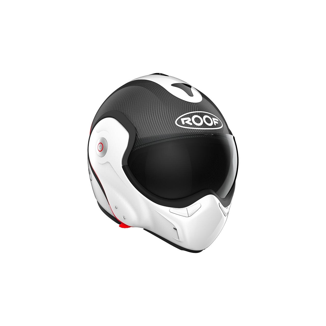 ROOF Casque RO9 Boxxer Carbon Blanc Rouge