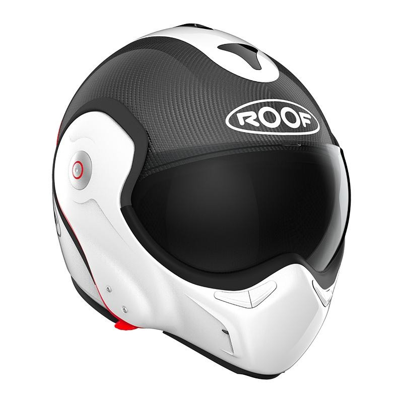 ROOF Casque RO9 Boxxer Carbon Blanc Rouge