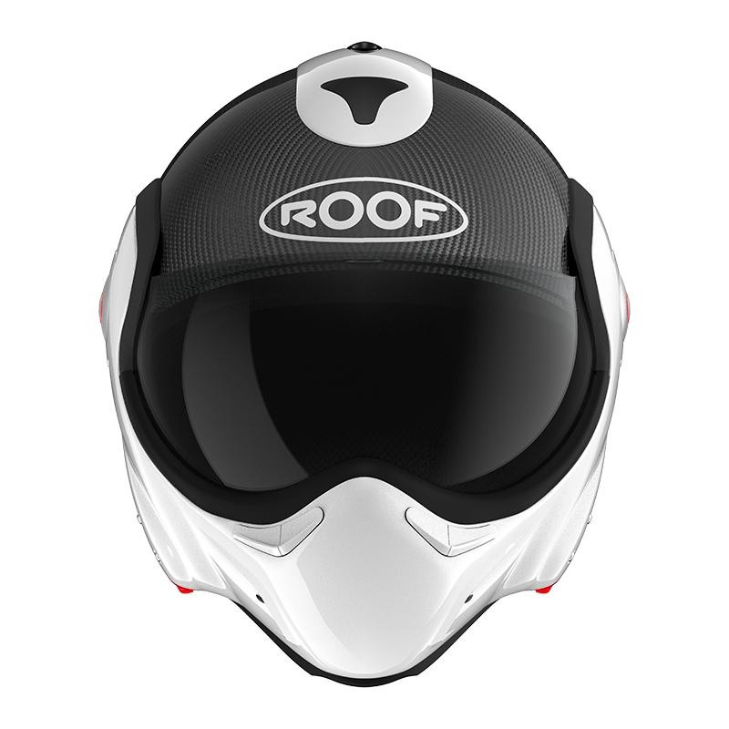 ROOF Casque RO9 Boxxer Carbon Blanc Rouge