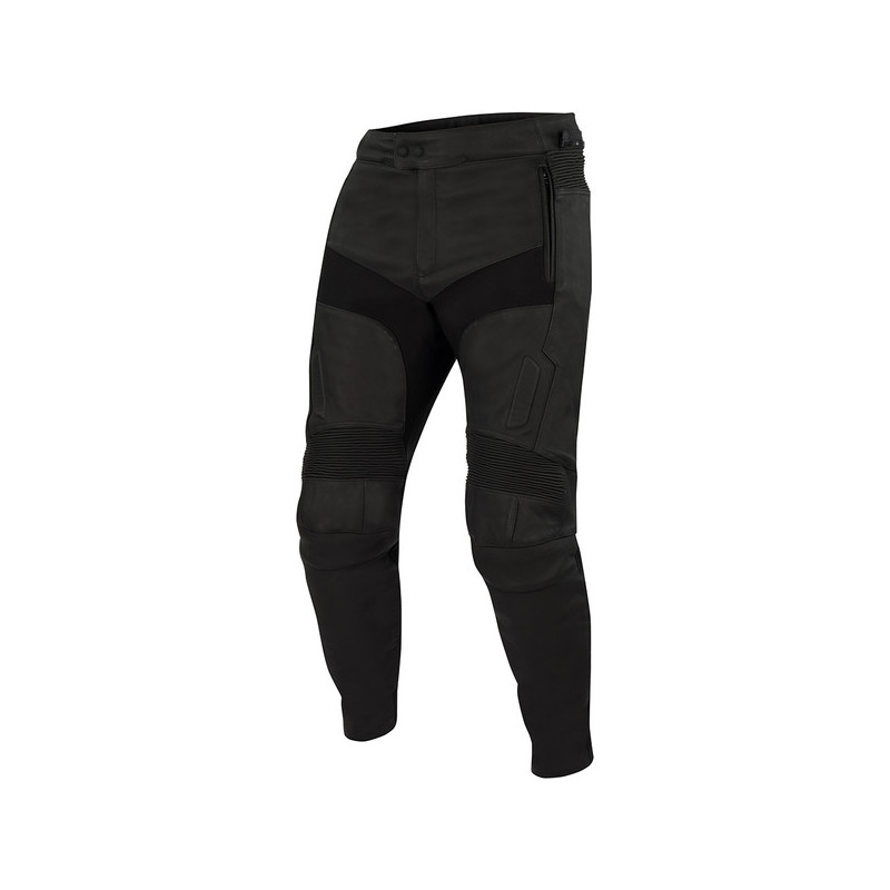 BERING Pantalon Cuir Boyd Noir