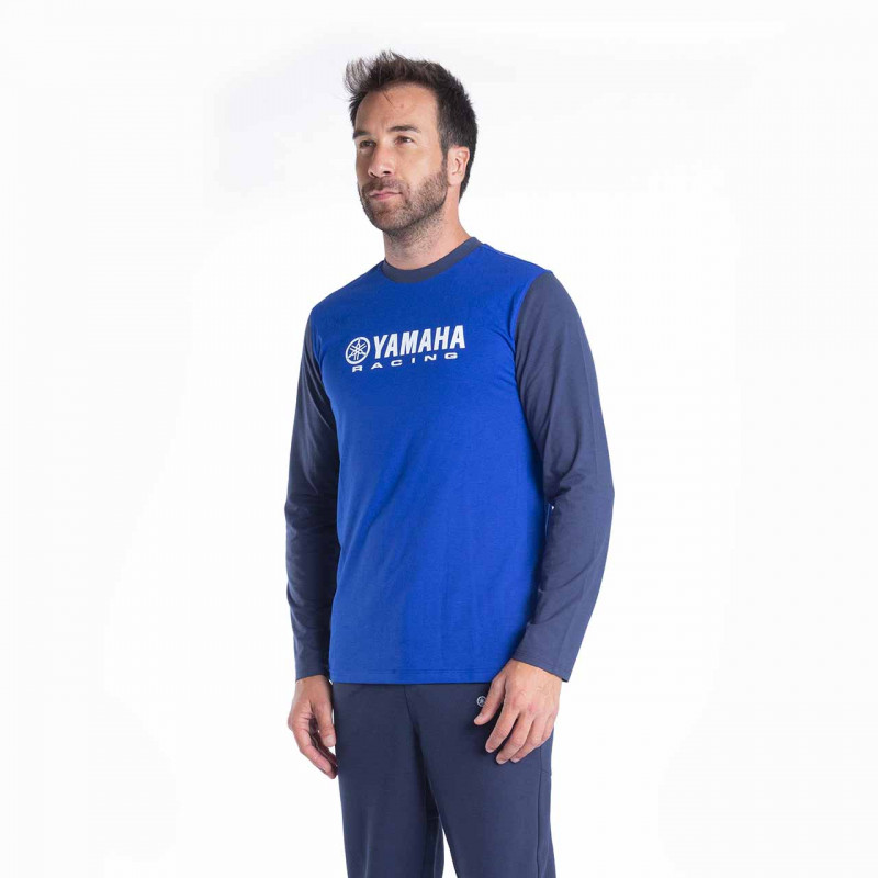 YAMAHA T-SHIRT MANCHES LONGUES YAMAHA HOMME PADDOCK 2024 - AMA YAMAHA T-SHIRT MANCHES LONGUES YAMAHA HOMME PADDOCK 2024 - AMA