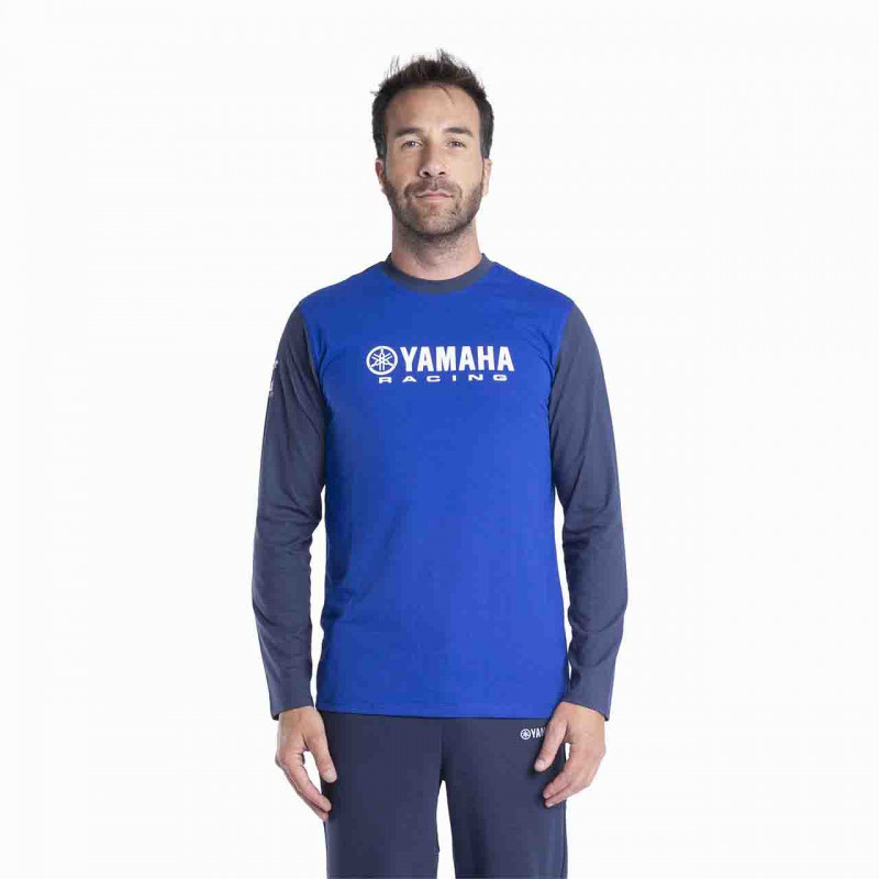 YAMAHA T-SHIRT MANCHES LONGUES YAMAHA HOMME PADDOCK 2024 - AMA