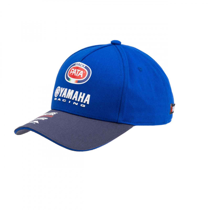 YAMAHA CASQUETTE YAMAHA WORLDSBK OFFICIEL TEAM REPLICA ADULTE 2025 YAMAHA CASQUETTE YAMAHA WORLDSBK OFFICIEL TEAM REPLICA ADULTE 2025