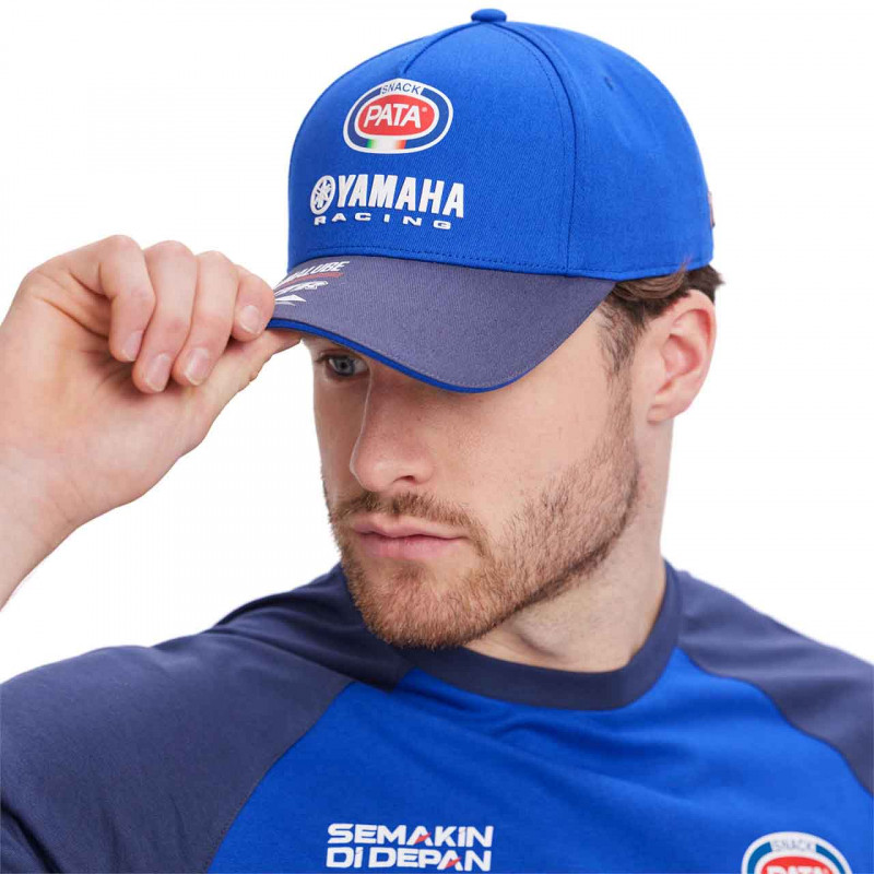 YAMAHA CASQUETTE YAMAHA WORLDSBK OFFICIEL TEAM REPLICA ADULTE 2025