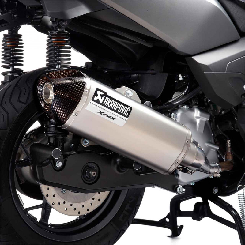 AKRAPOVIC Silencieux Akrapovic Slip-On titane pour X-MAX 125 (ABS) - 907983110200