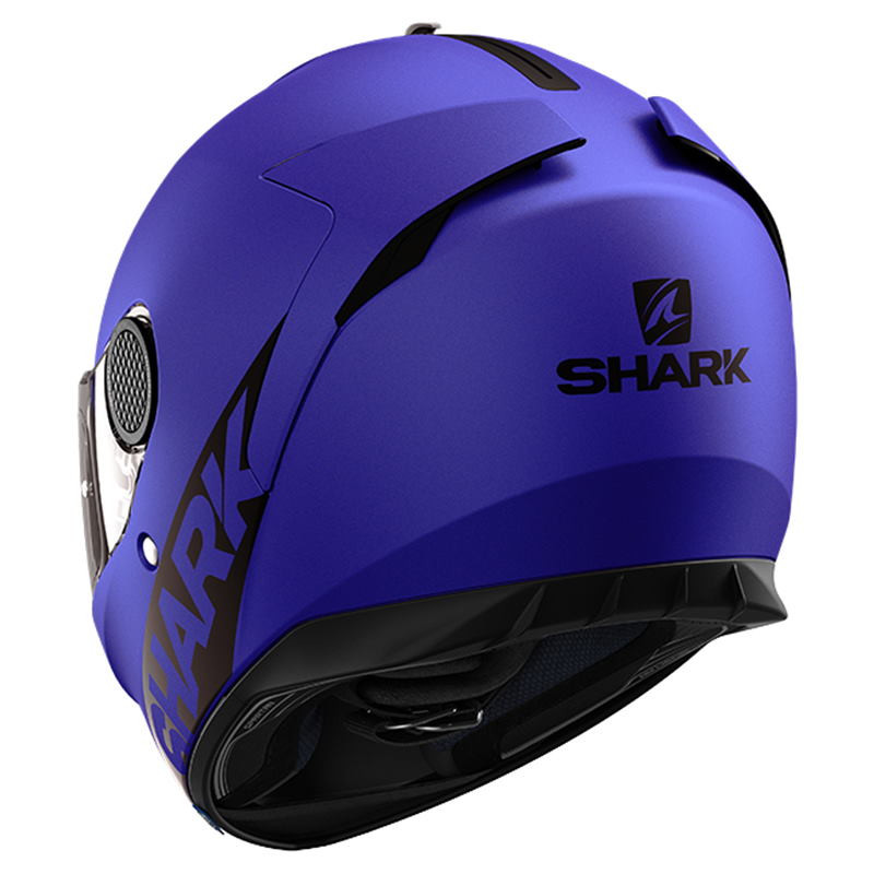 SHARK CASQUE SPARTAN 1.2 BLANK MAT BLEU
