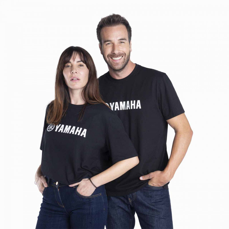 YAMAHA T-SHIRT YAMAHA NOIR UNISEXE PADDOCK 2024 - CANT YAMAHA T-SHIRT YAMAHA NOIR UNISEXE PADDOCK 2024 - CANT