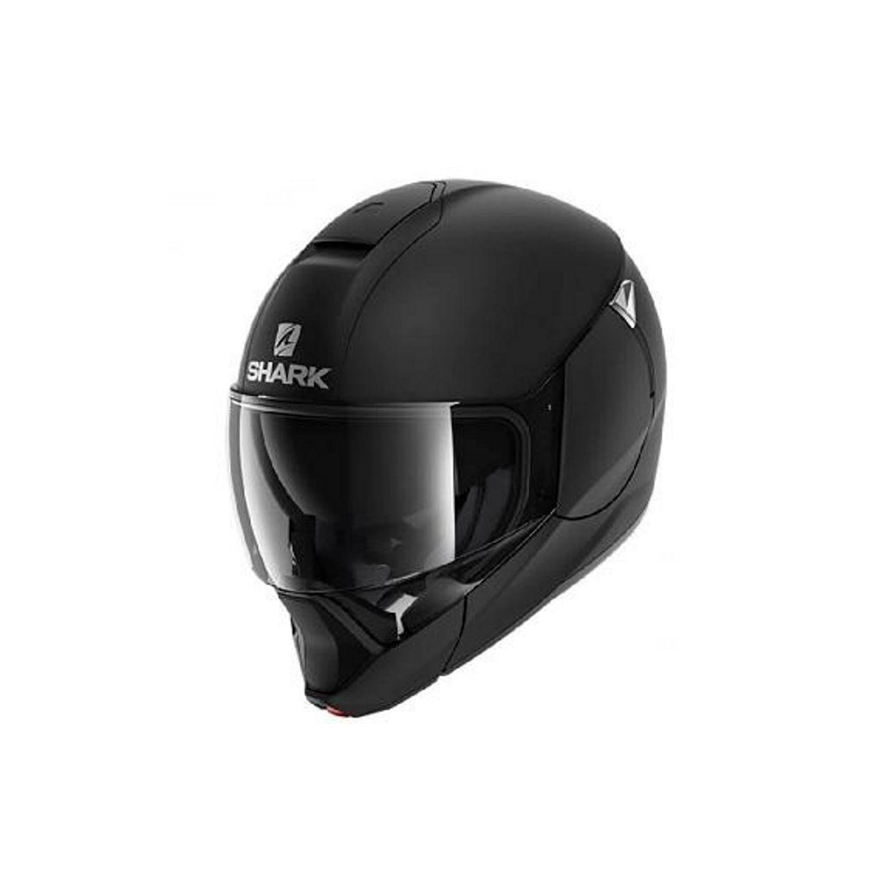 SHARK CASQUE EVOJET BLANK MAT BLACK