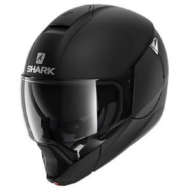 SHARK CASQUE EVOJET BLANK MAT BLACK SHARK CASQUE EVOJET BLANK MAT BLACK